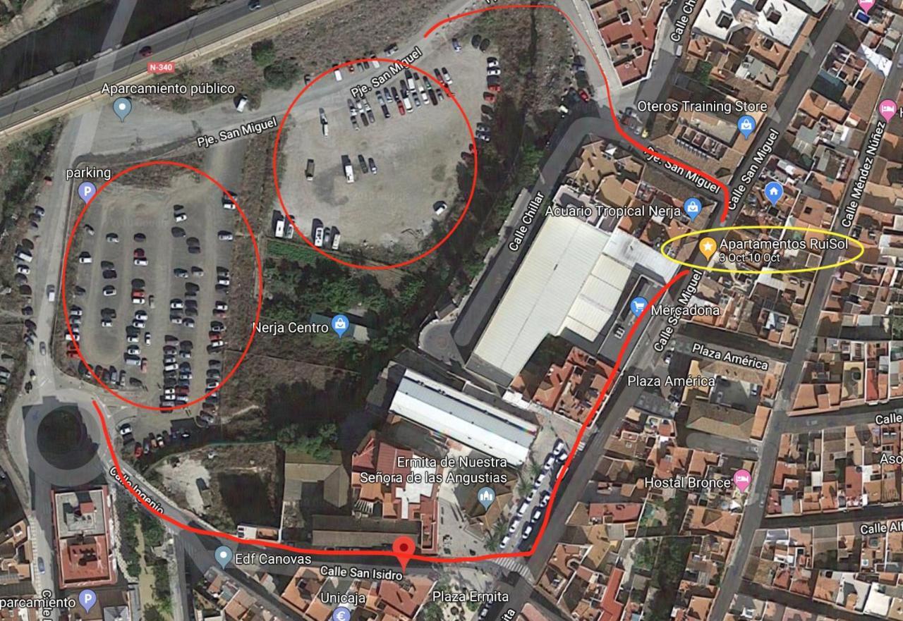 Apartamentos Ruisol - Auto Checkin - By Centrall Alquileres Turisticos Nerja Eksteriør bilde